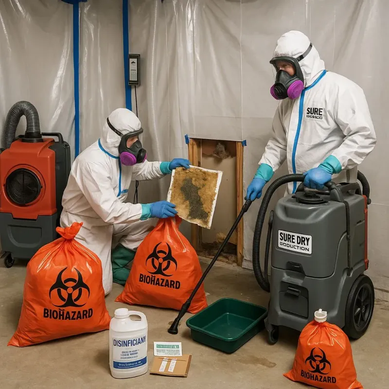Contaminated Water Handling Protocols process in Walthall County, MS